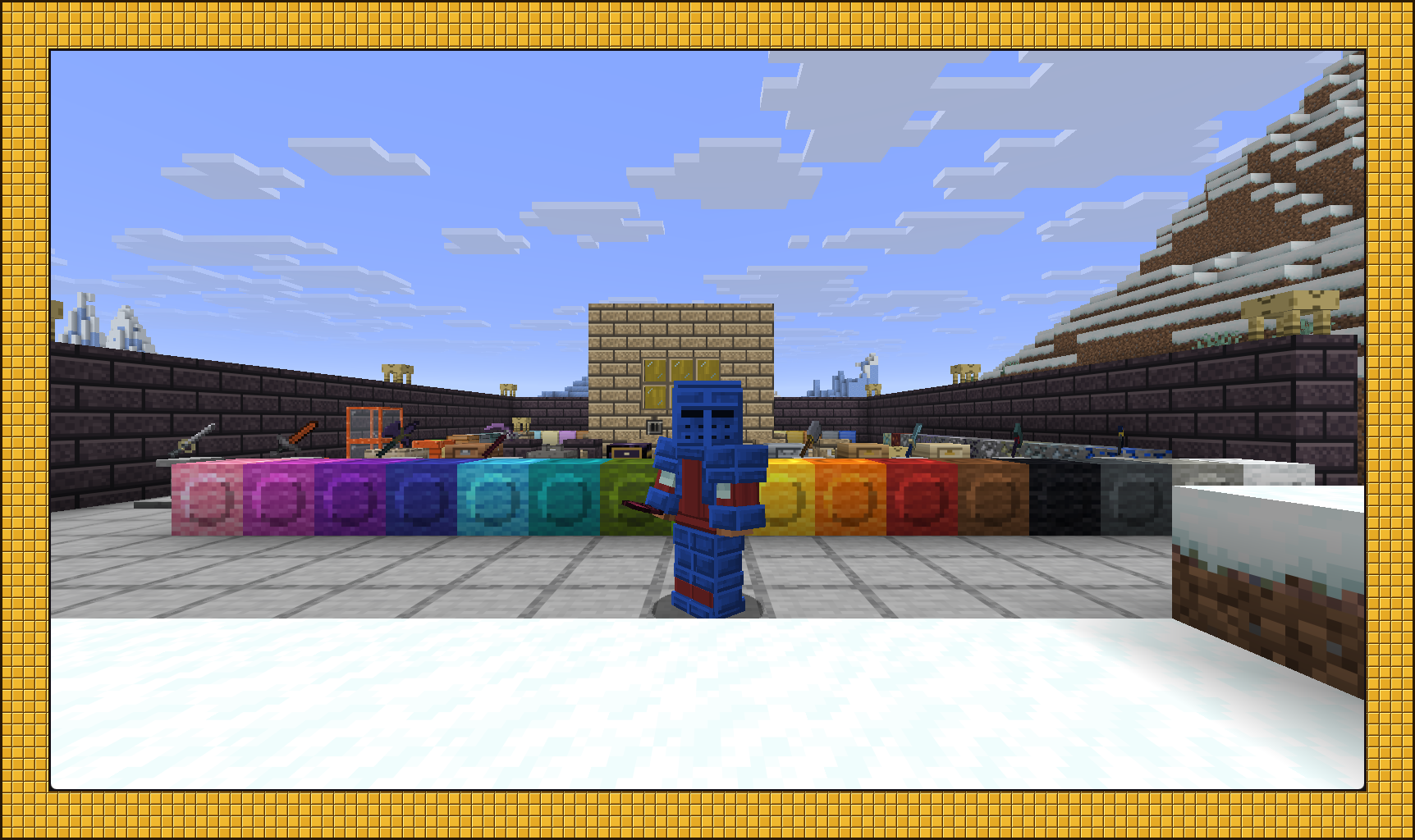 Dyed armor