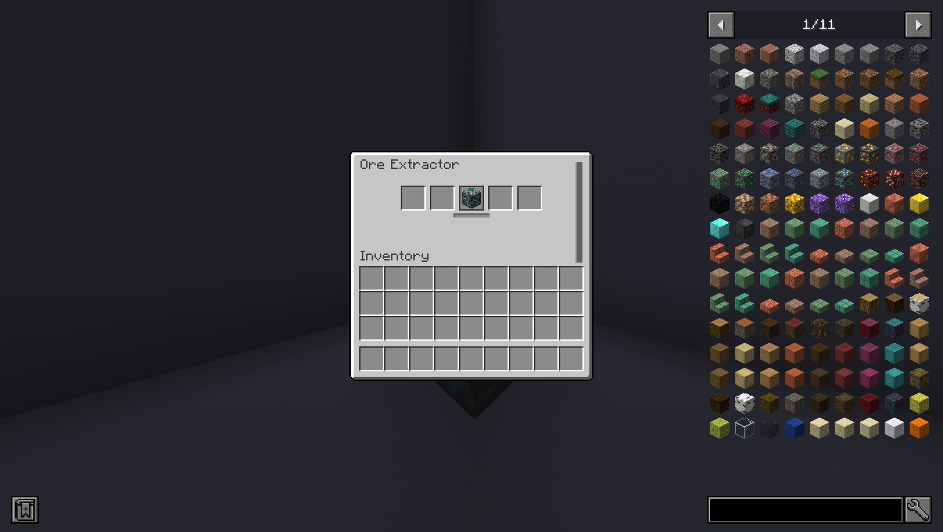 OreExtractor GUI