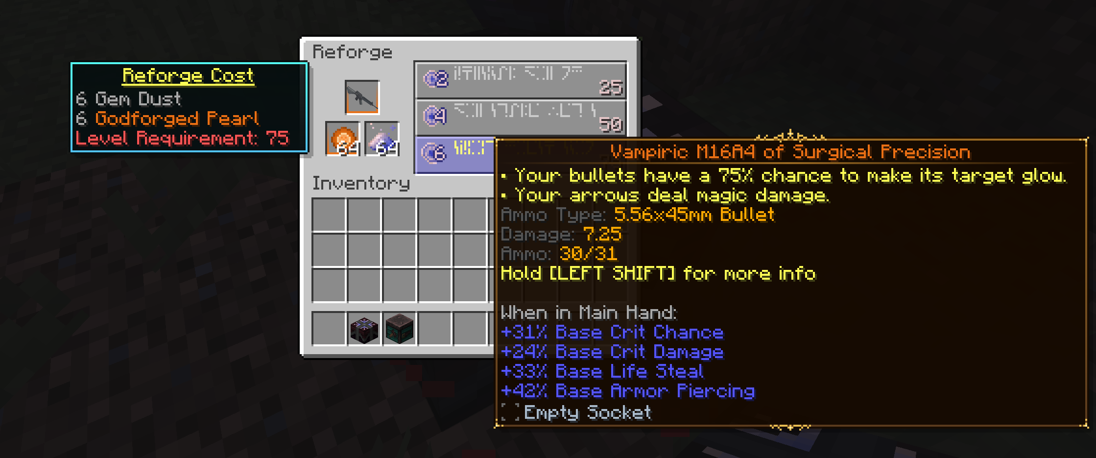 Reforgeable Guns