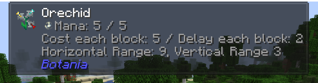 Orechid Tooltip