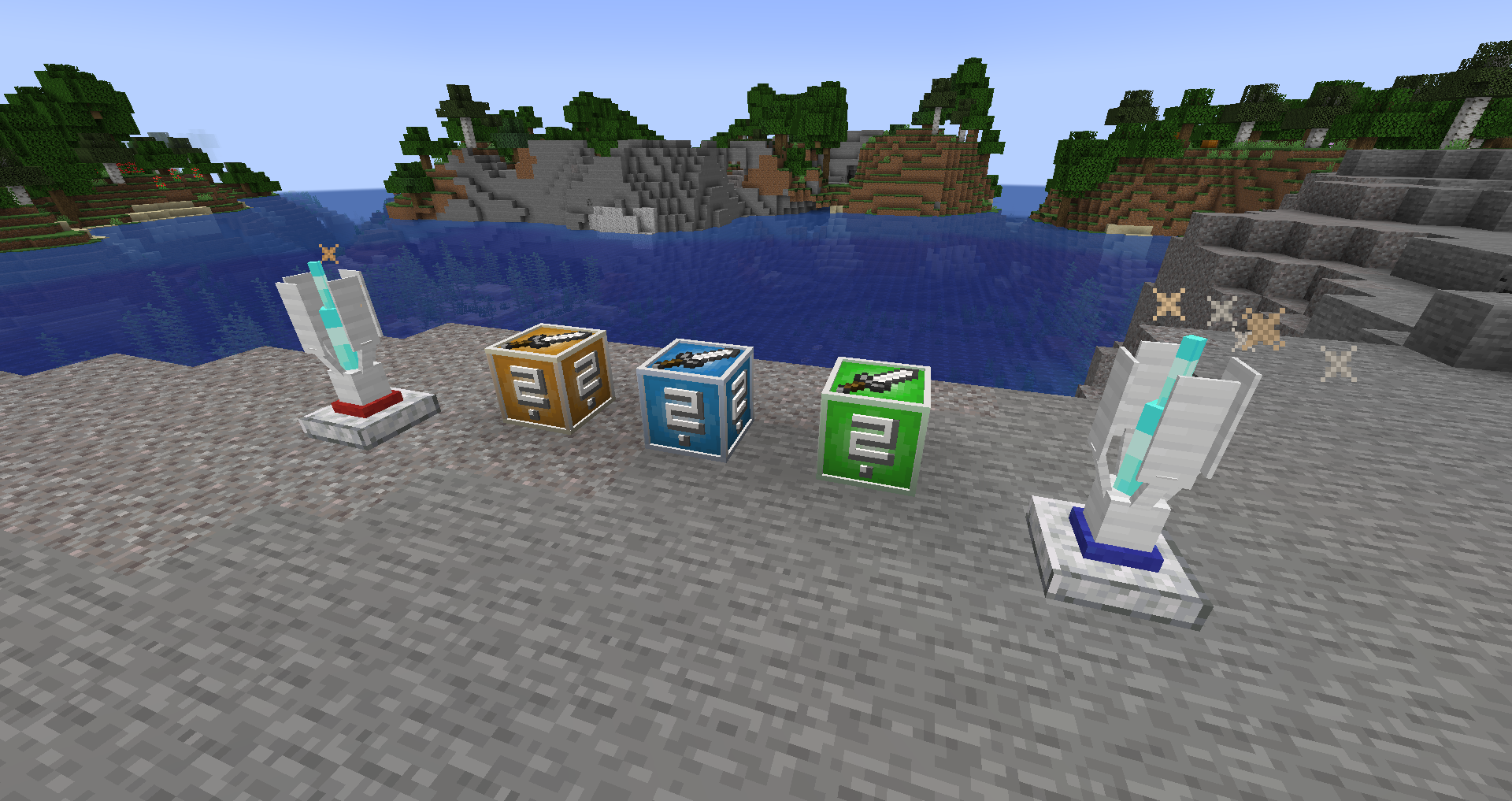 blocks for some funny game modes