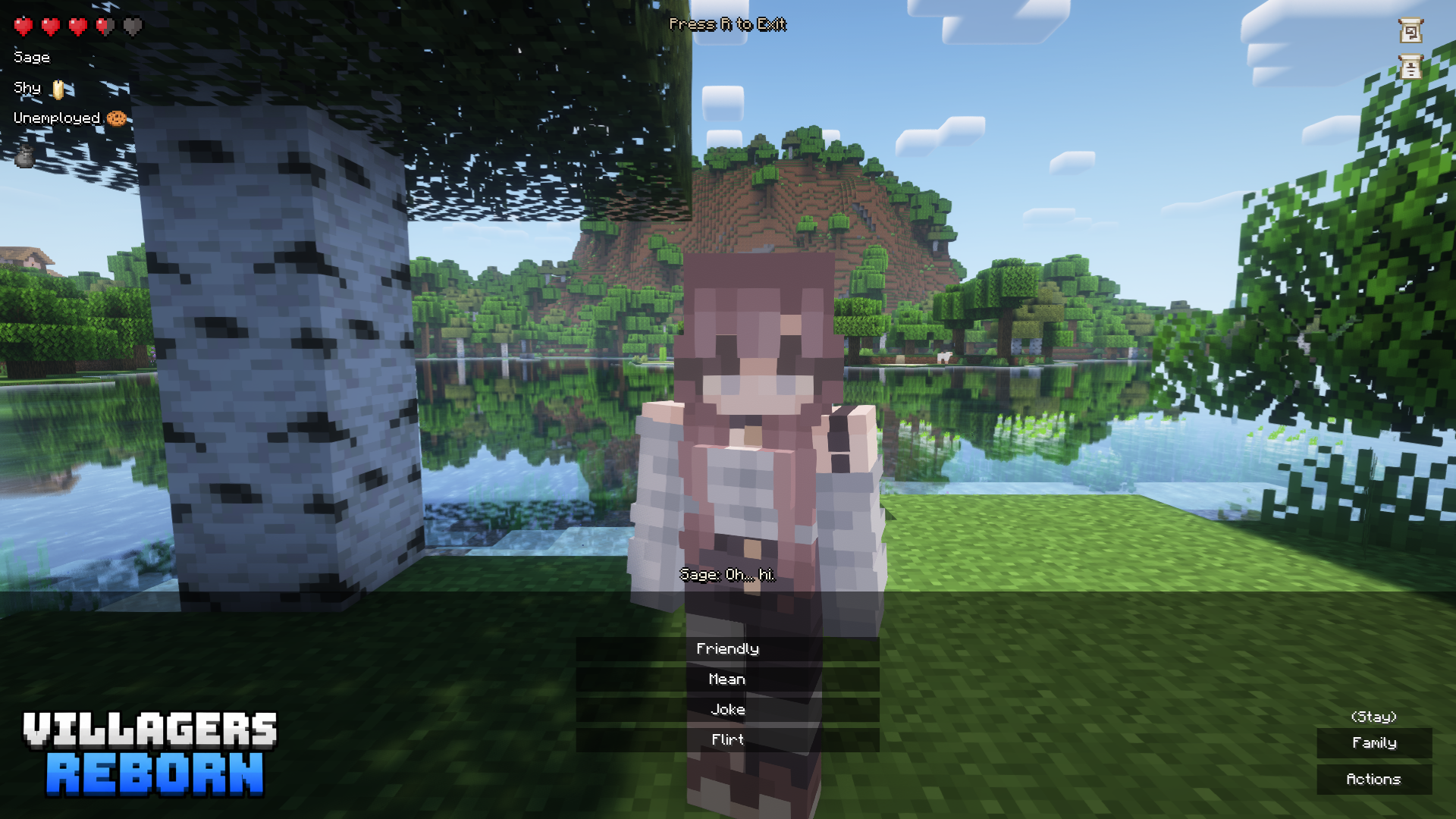 Dialogue Screen