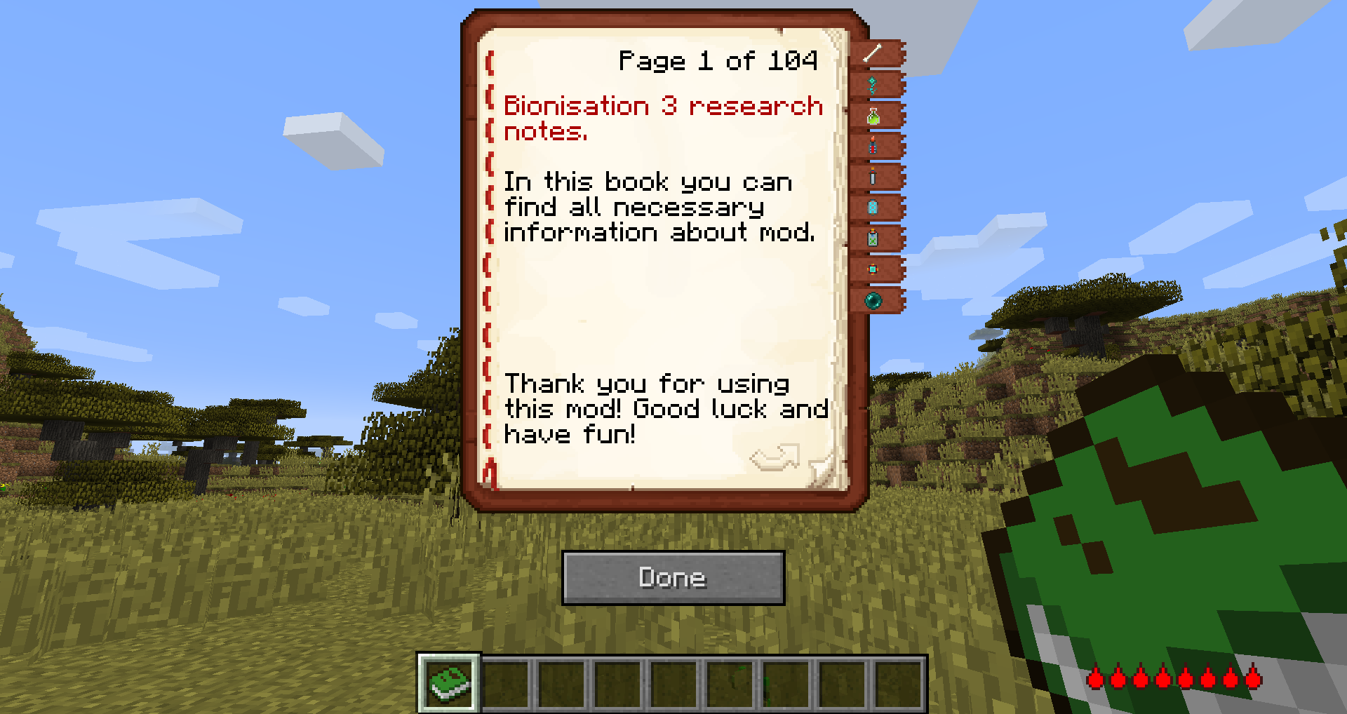 guide book