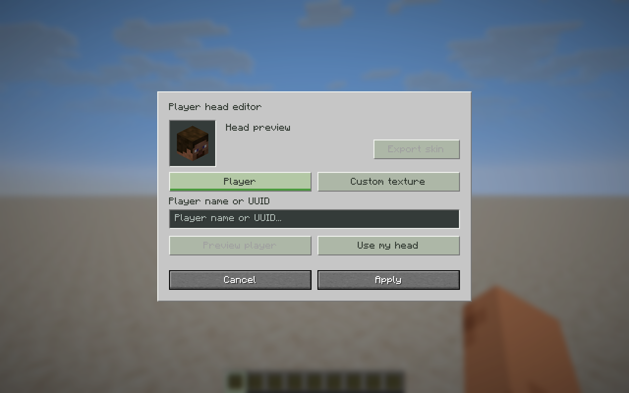 Player heads