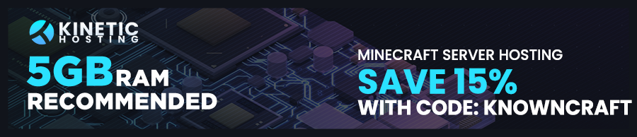 Kinetic Hosting: "Knowncraft" for a 15% Save