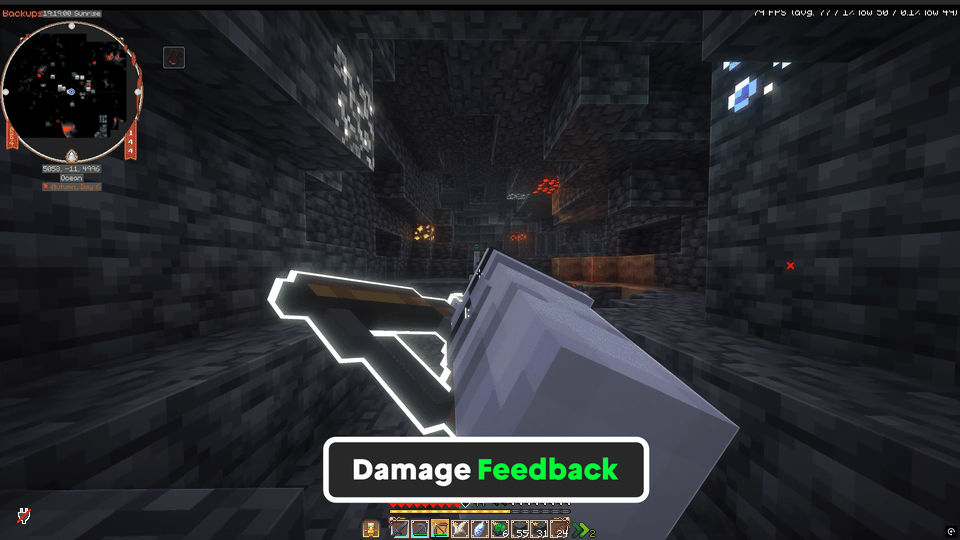 Hit feedback
