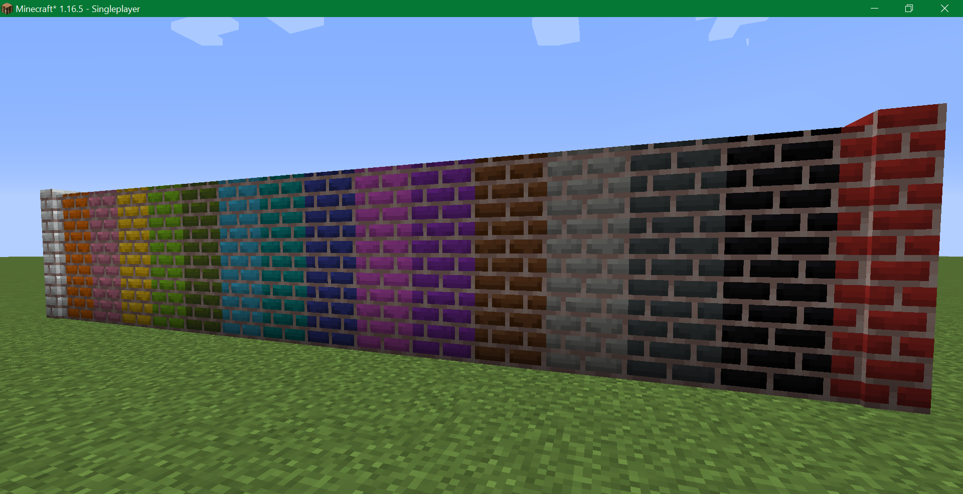 A screenshot of the walls