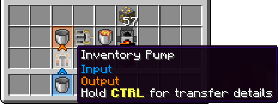 Pump usage