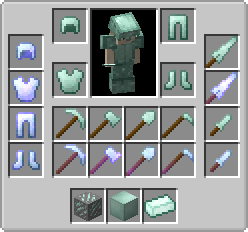 Pristeel Items and their enchanted equivalents