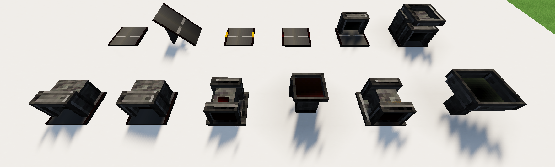 Overview of blocks