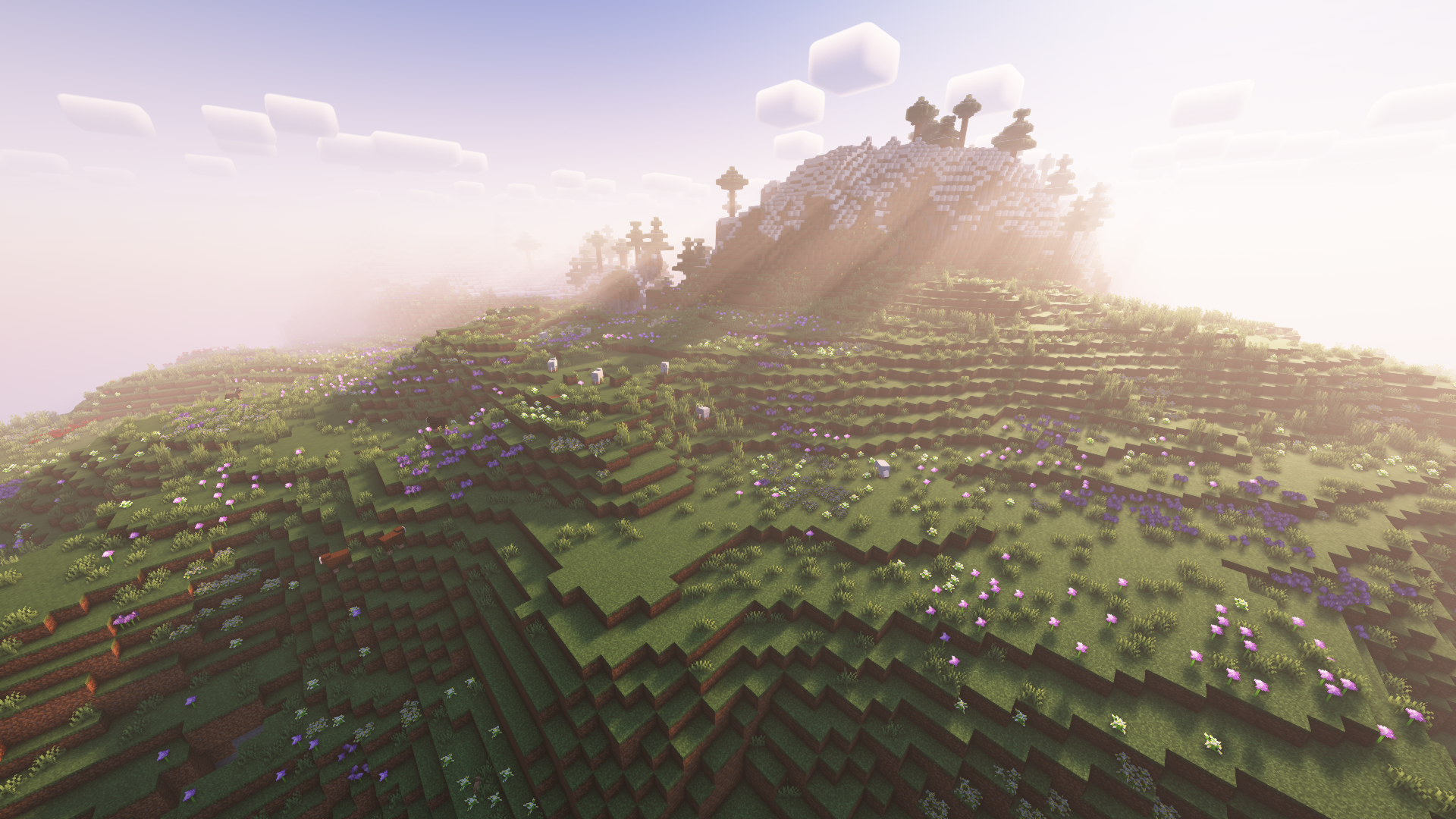 Worldgeneration with bushier flowers