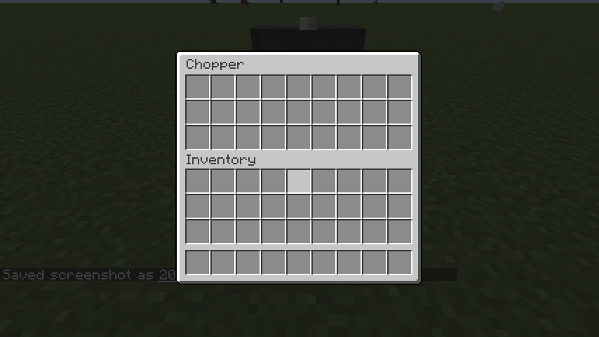 Chopper Inventory