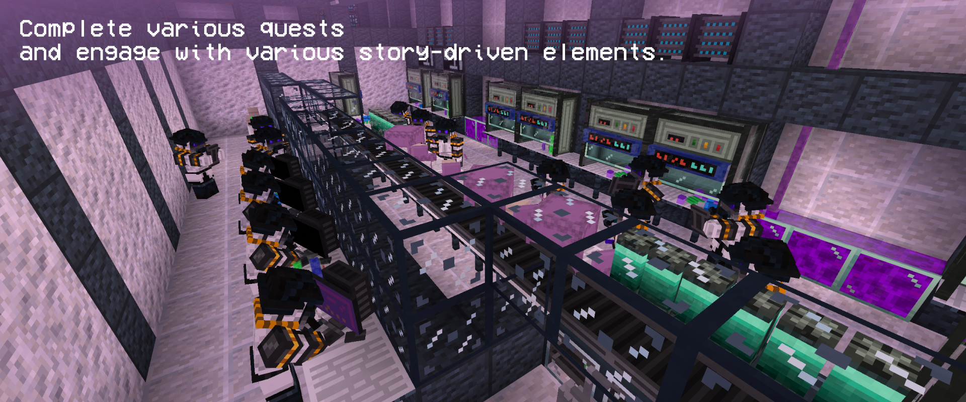 Complete various quests!