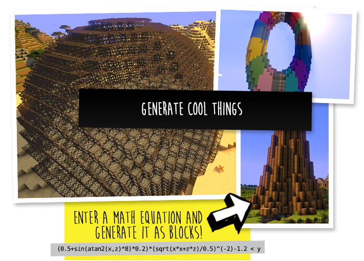 WorldEdit Highlights: Generate cool things
