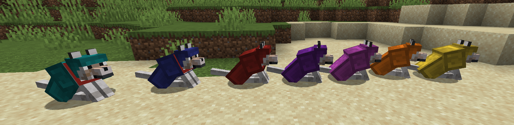 Colored Wolves