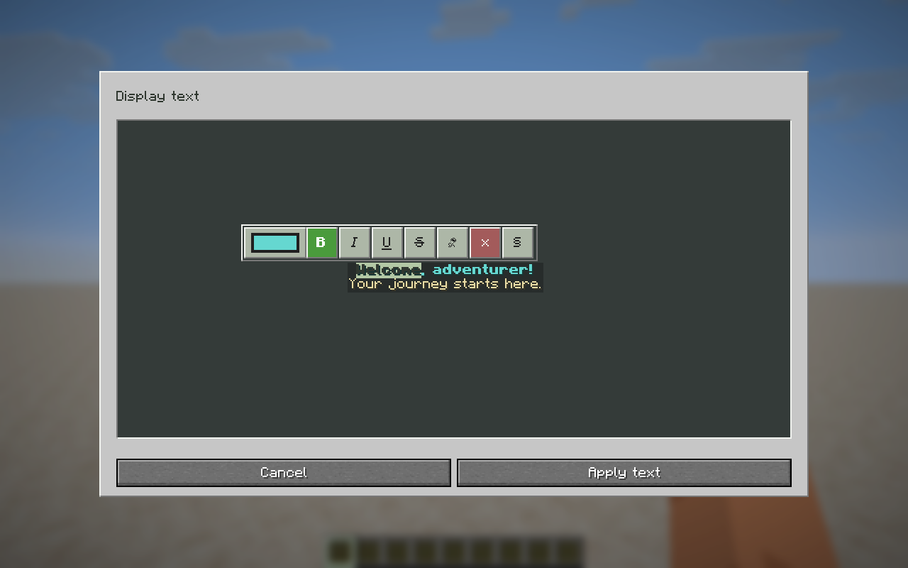 Text Display