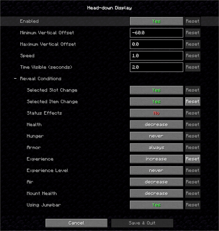 Config