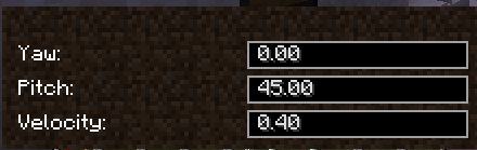 Mortar block GUI