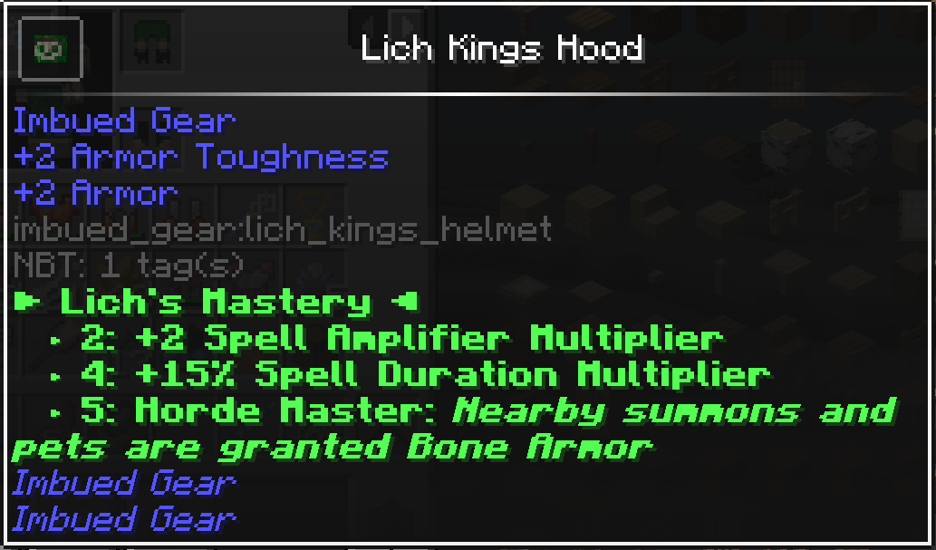 Example Gear Set Tooltip