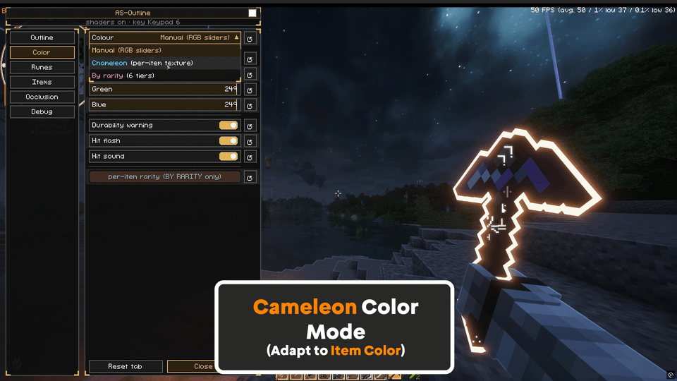 Chameleon mode