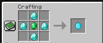 Crafting recipe for Teleportation Crystal