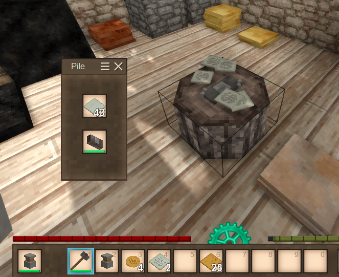 Minting coins