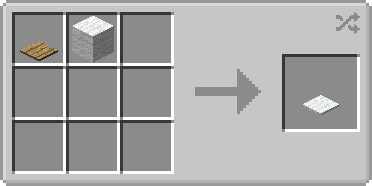 Wool and a wooden pressure plate