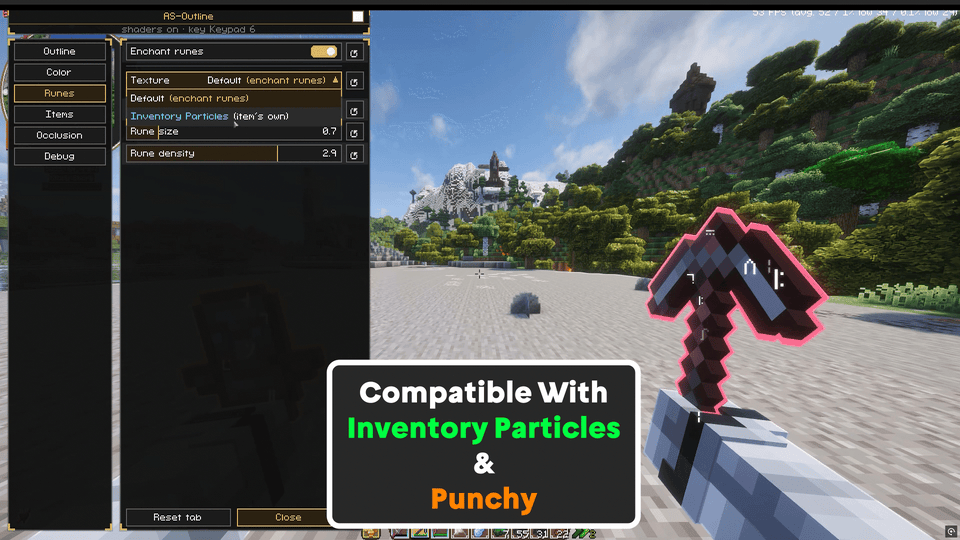 Compatible with Punchy and Inventory Particles