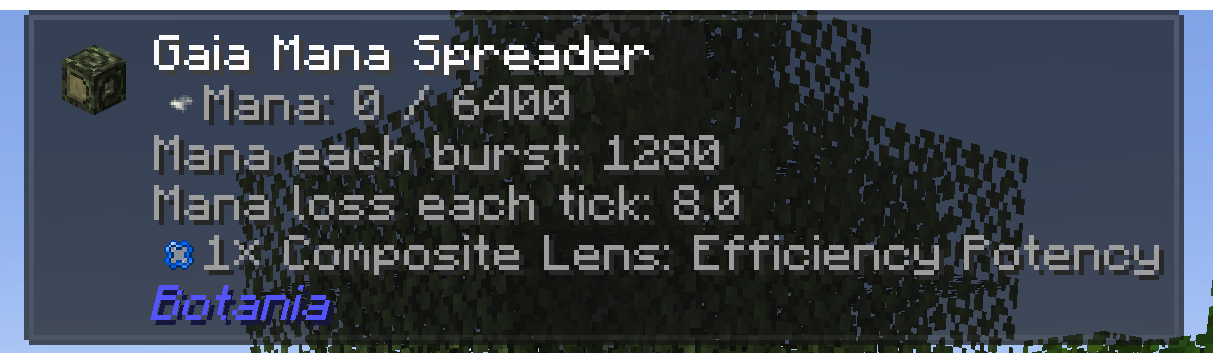 Mana Spreader Tooltip
