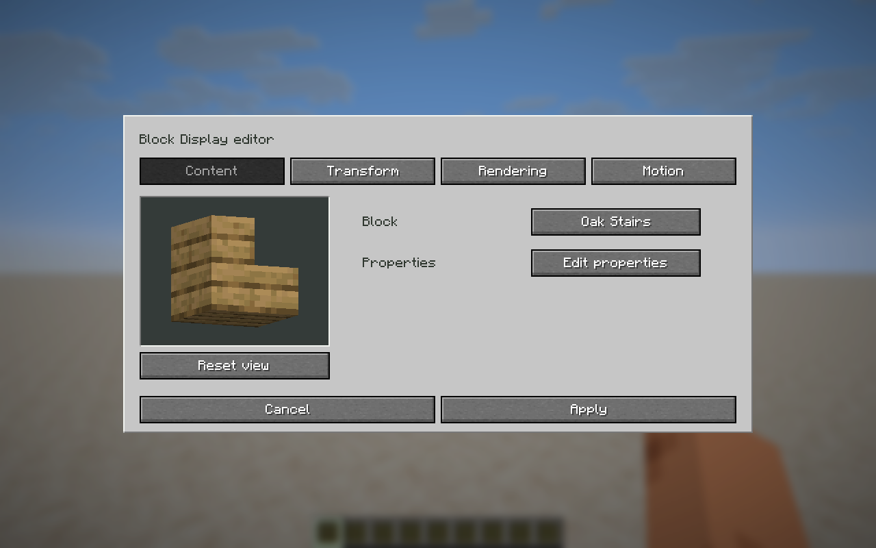 Block Display