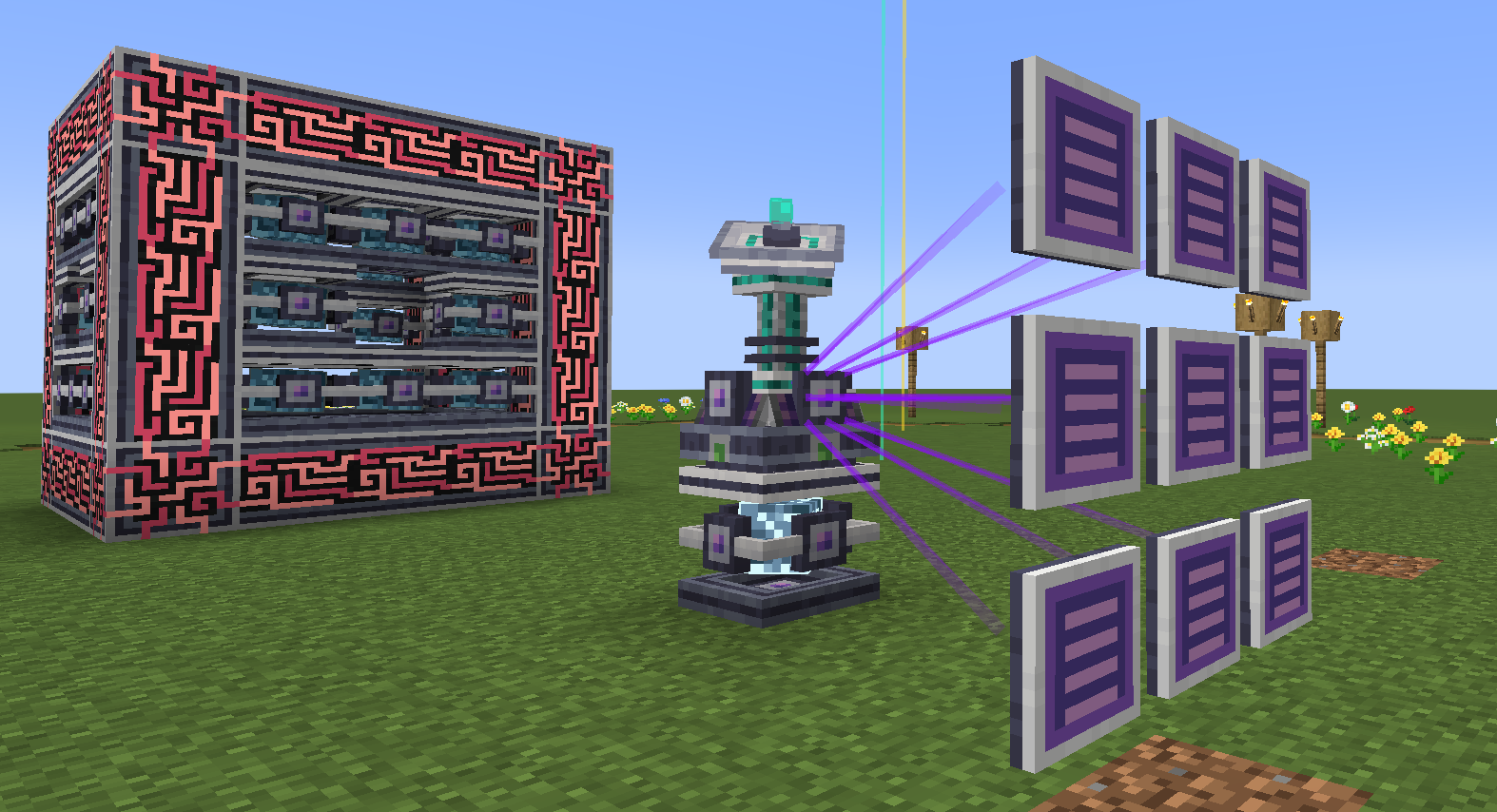 Ender Emitter automatically linking nearby ME devices wirelessly
