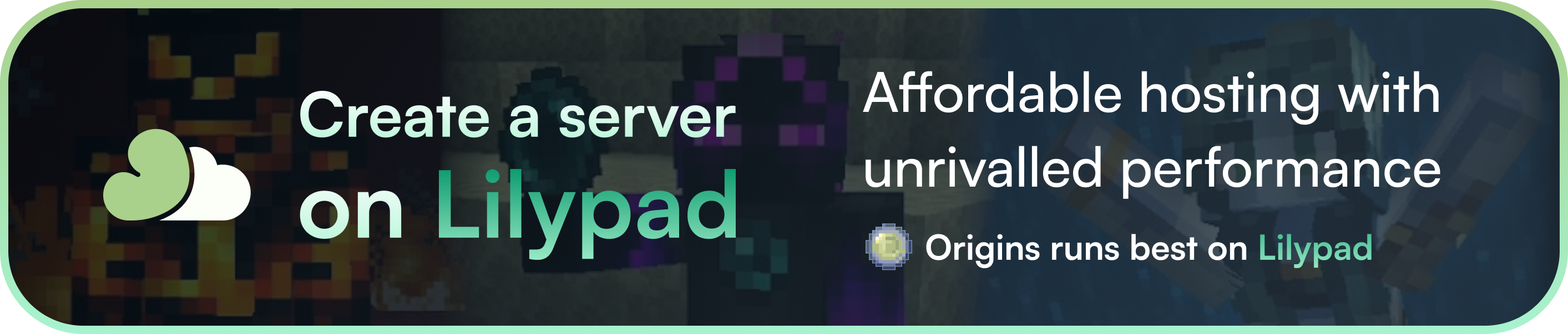Lilypad promotion banner