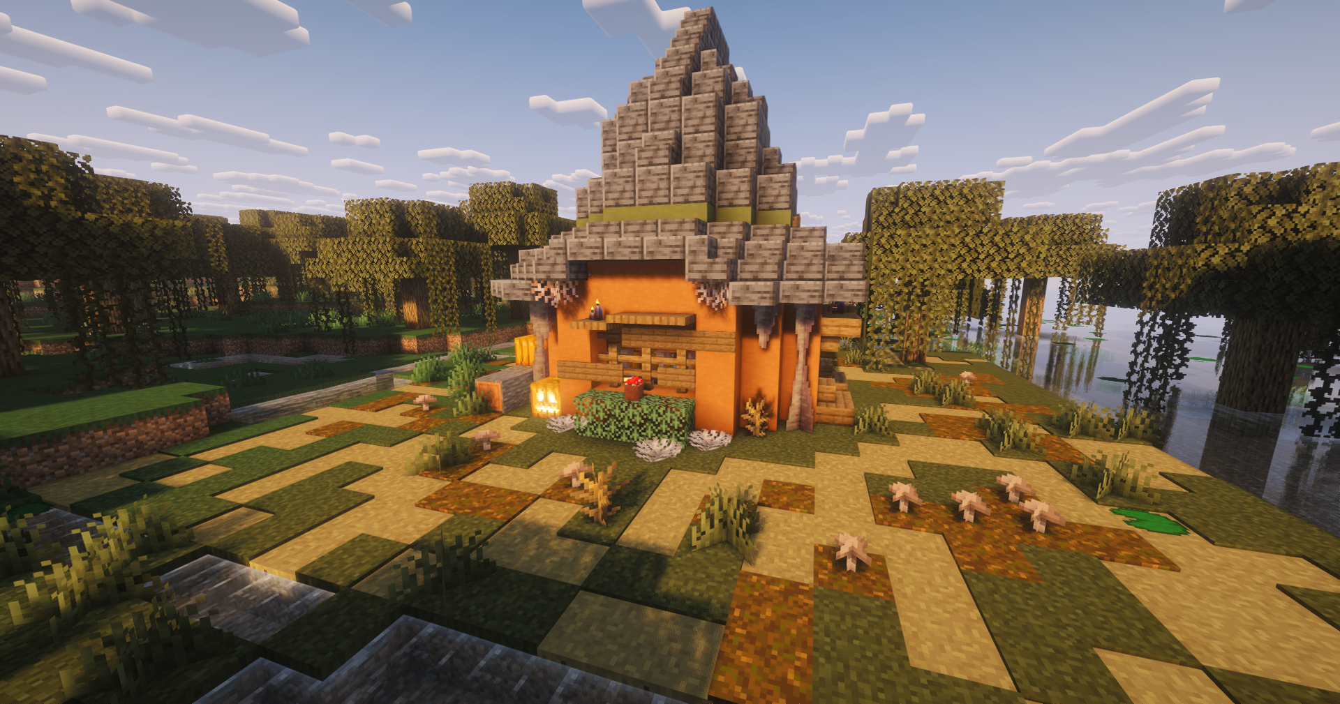 Witch Huts Expanded Exterior
