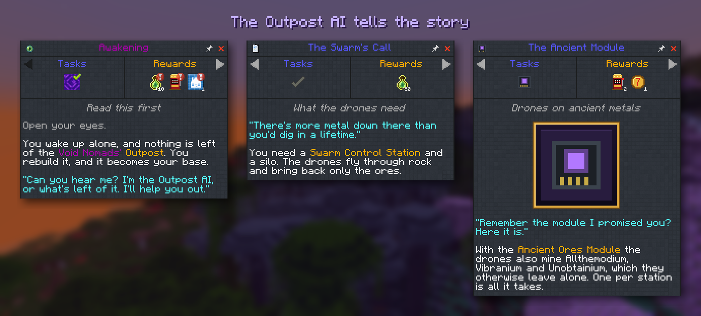 The Outpost AI talks you through the whole book.