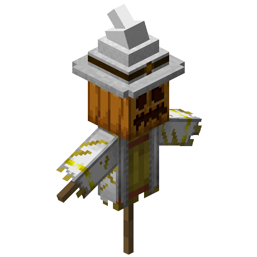 White scarecrow