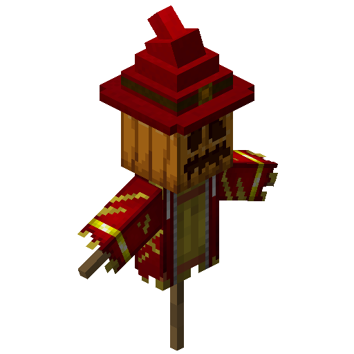 Red scarecrow