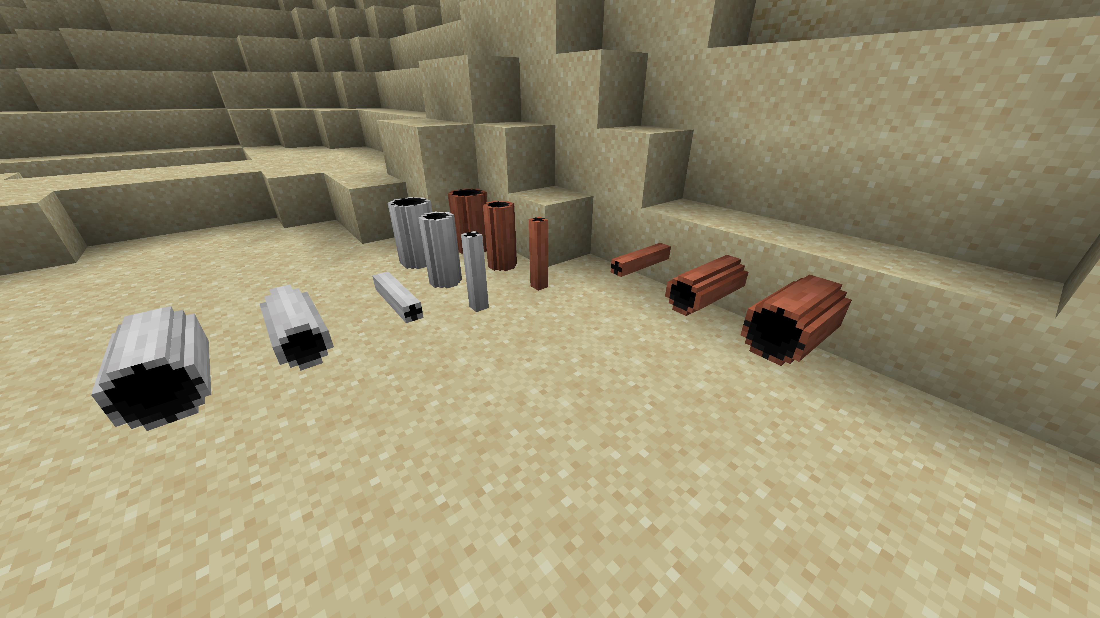 Iron and Copper Pipes