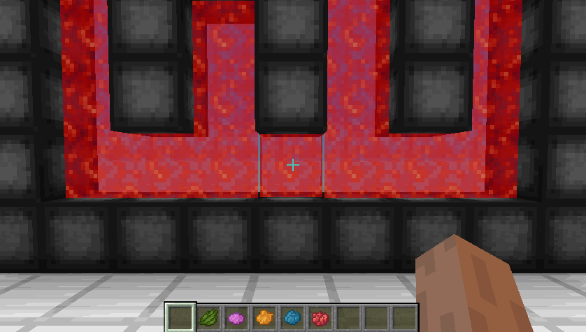 Coloring of a portal