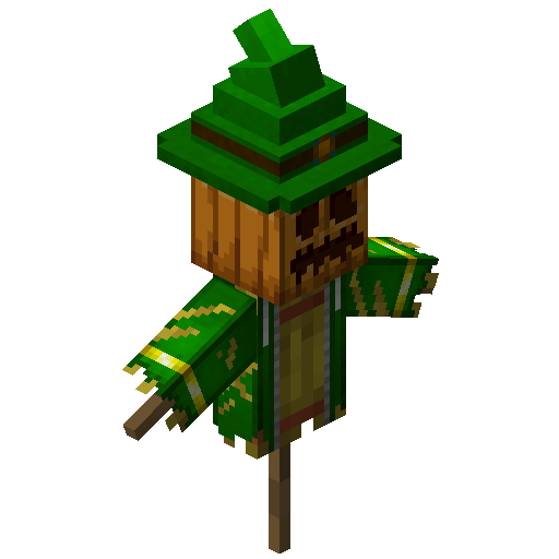 Green scarecrow