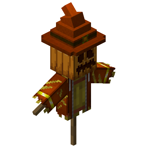 Orange scarecrow